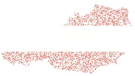 map and flag of austria