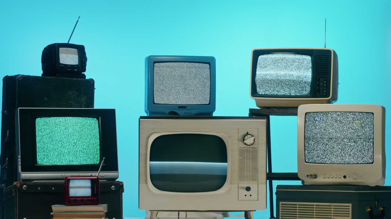 Collection of Vintage Televisions
