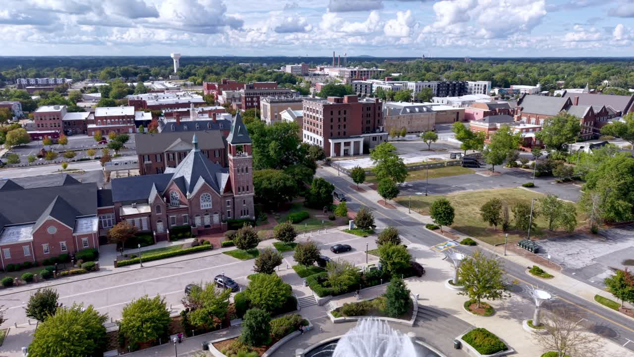 fuente a pleno rendimiento en Rock Hill, Carolina del Sur
