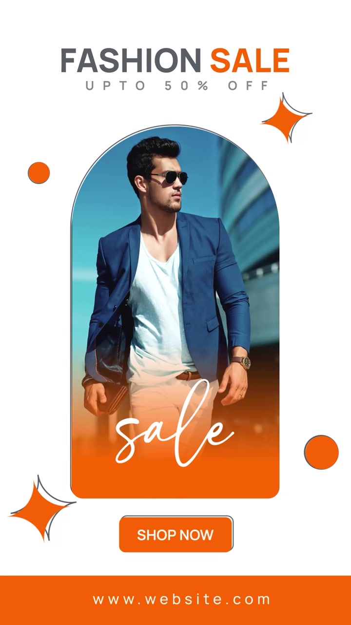 Fashion Sale Shop Now template