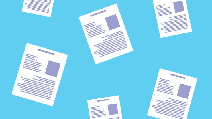 files documents data pattern animation