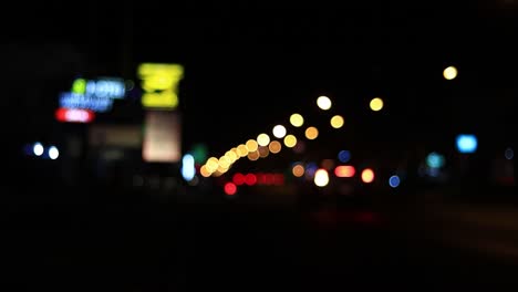 bokeh lights in the road night background, abstract backgrounds, bokeh background