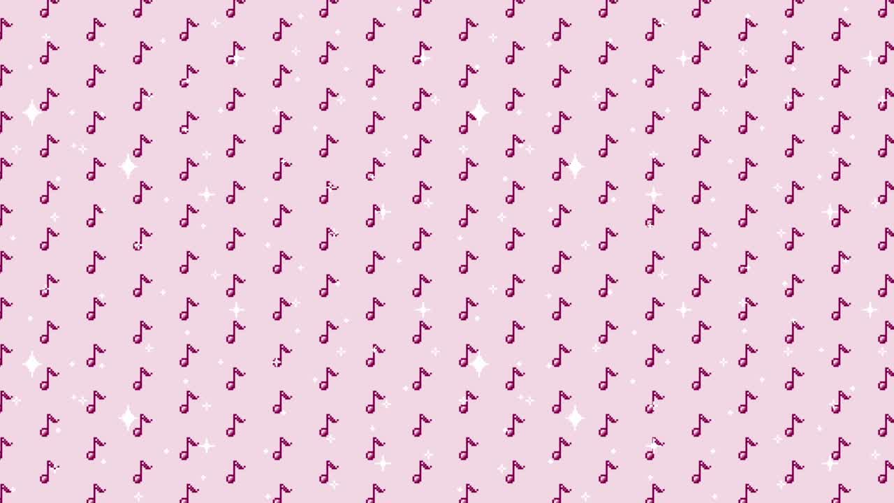 fondo del patrón de la nota musical