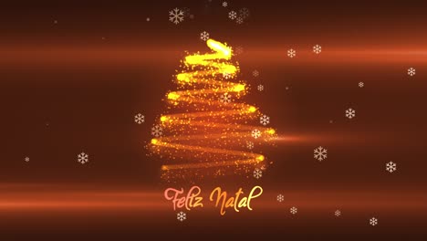 fondo de copo de nieve de navidad árbol de copos de nieve| video de stock en bucle - texto usa, navidad, fondos, nieve, árbol de navidad y texto