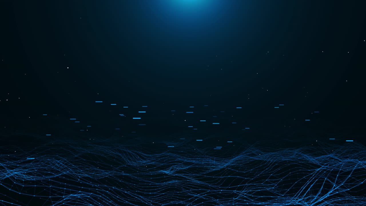 Digital landscape technology speed connect background cyber nano information abstract big data
