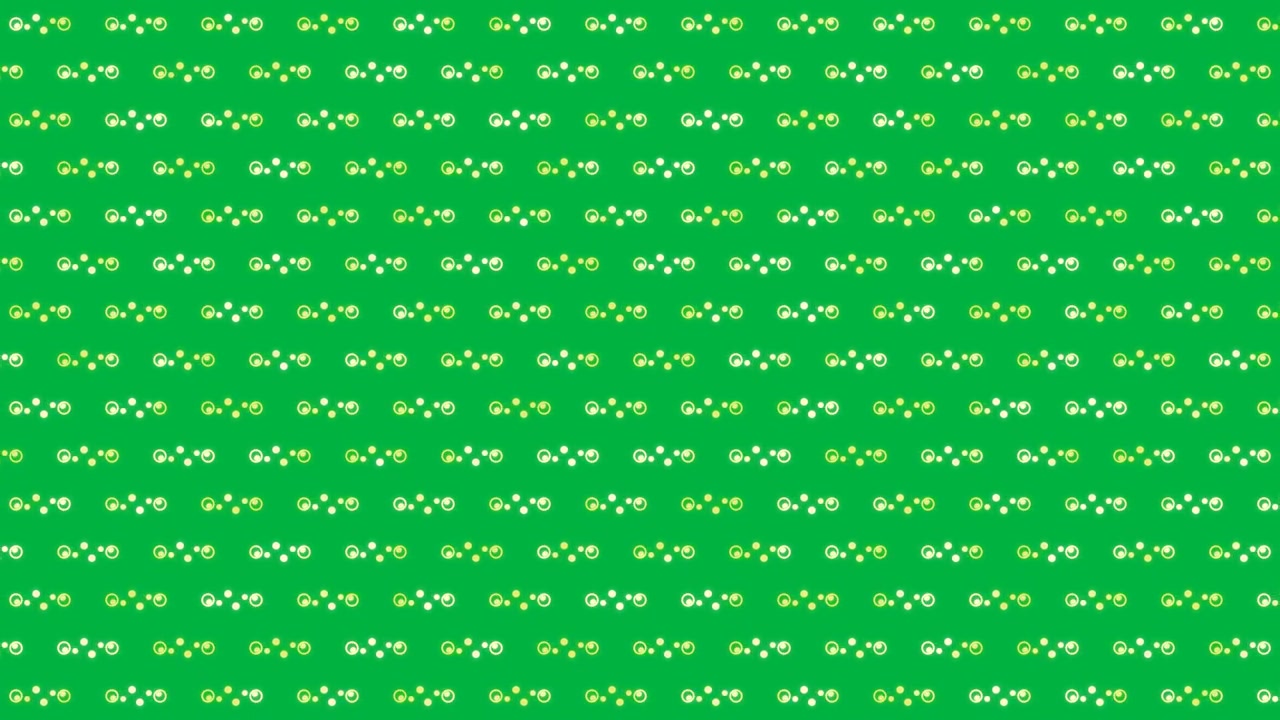 Frame starting tri-lobed tile grid morphing and shifting, showing pattern change on transparent BG