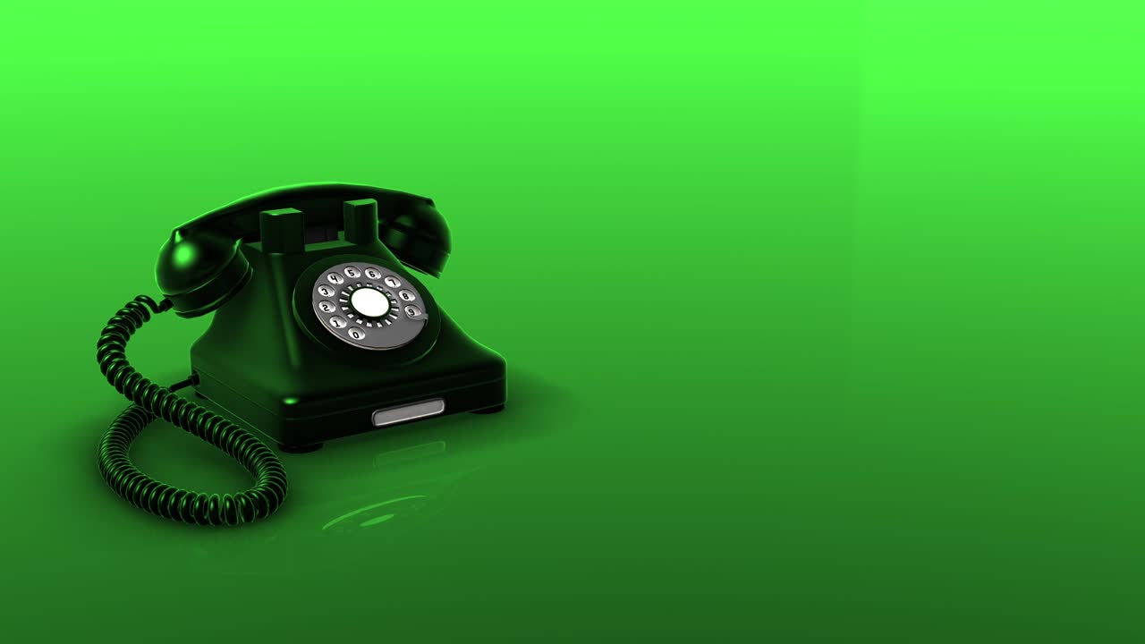 número de teléfono verde - rotación sx