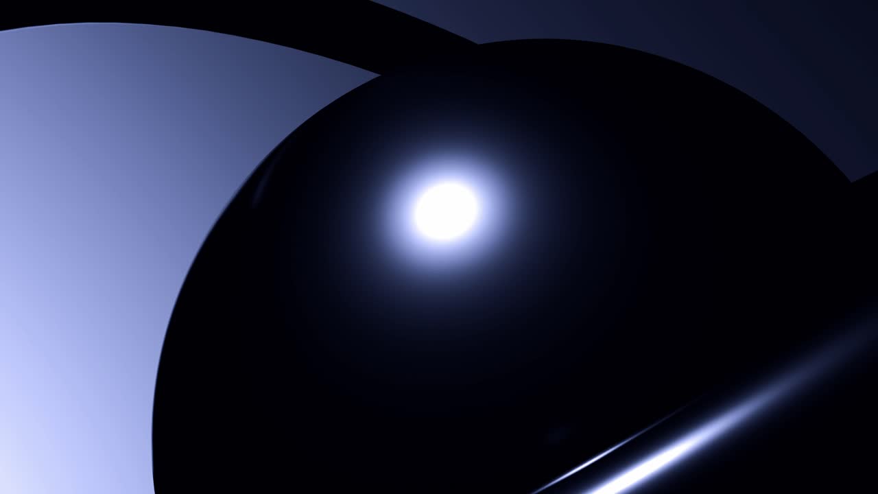 diseño geométrico 3d abstracto con gradiente azul y negro