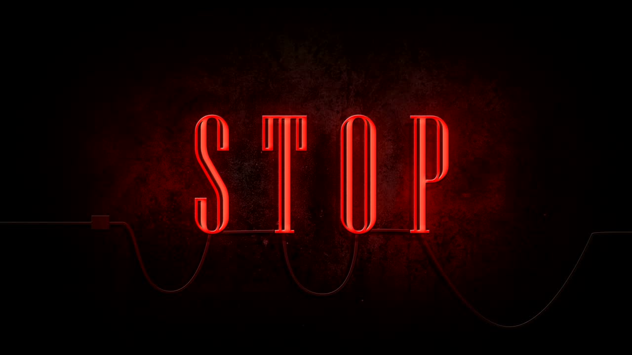 콘크리트 벽에 네온 조명을 켜고 노래를 부르지 마세요.