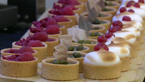 assorted mini tarts