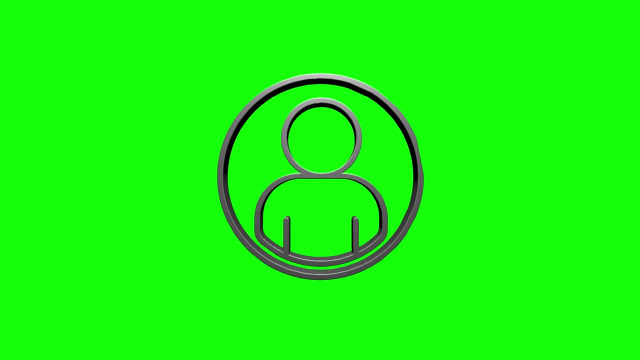 Design di icone per social media. Icona web stilizzata. Grafica in movimento.