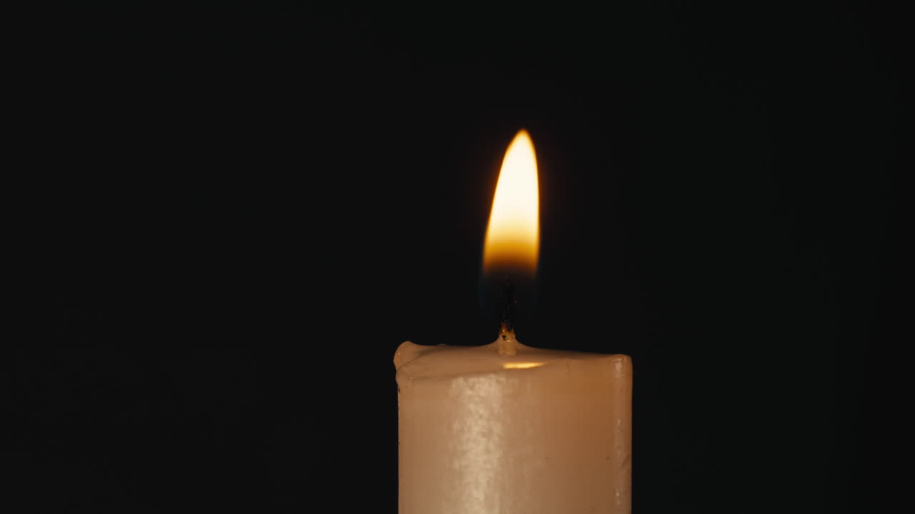 Hořící svíčka