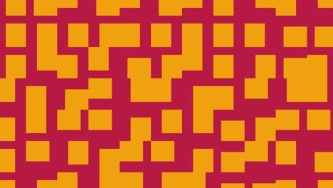 patrón de movimiento abstracto con formas geométricas multicolores. fondo geométrico sin costuras con varios azulejos dinámicos. fondo gráfico de movimiento en un diseño plano con elementos geométricos