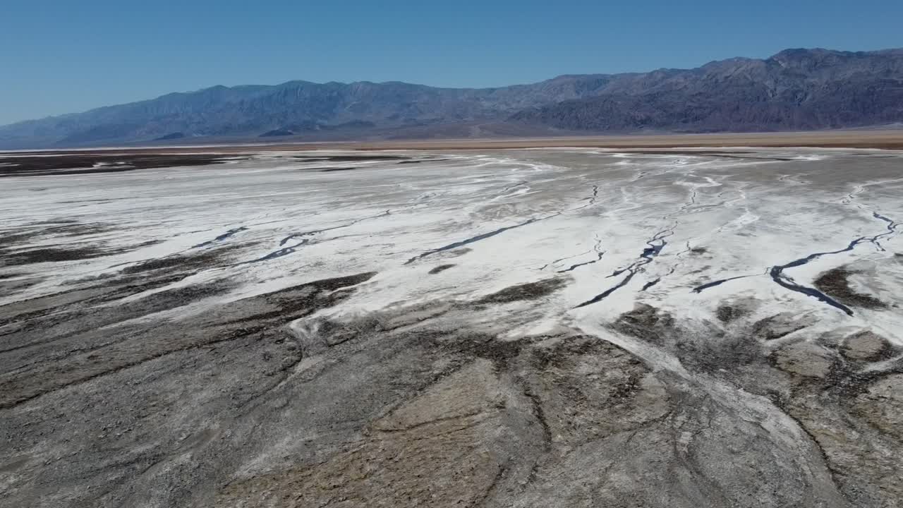 imágenes de alta calidad de la cuenca de badwater en california