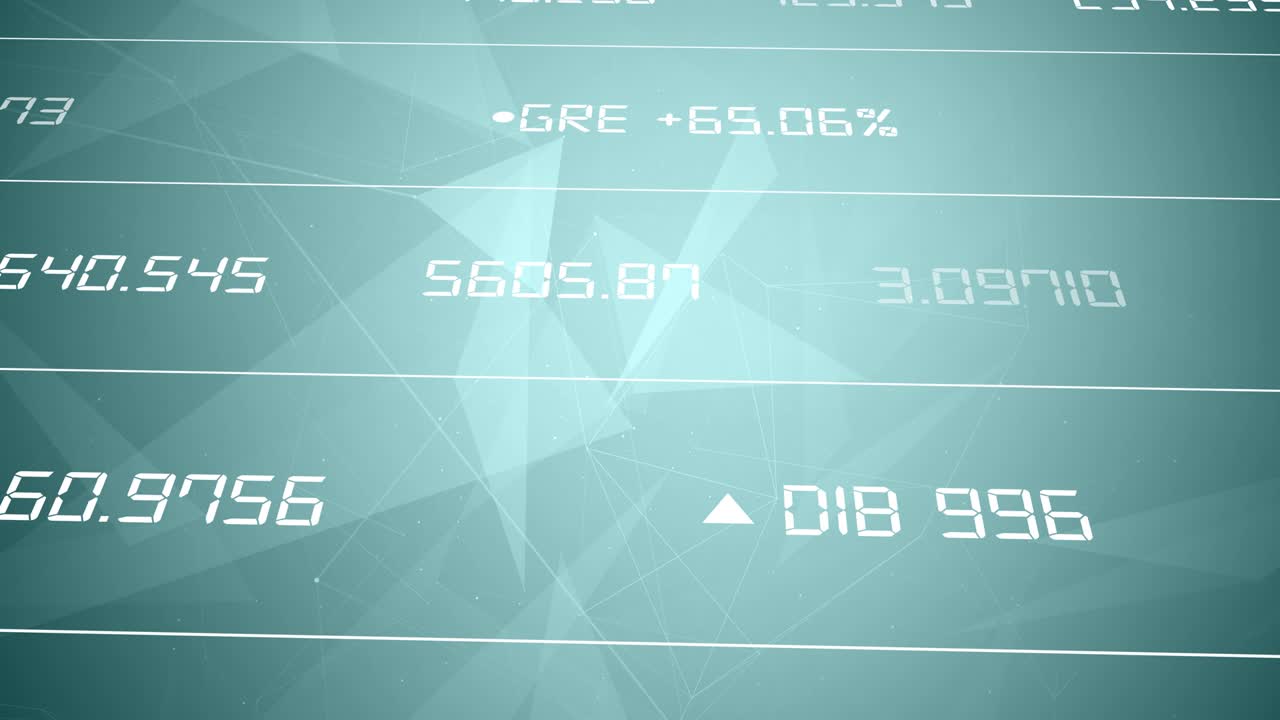 datos y estadísticas de informes, animación con diagramas gráficos.