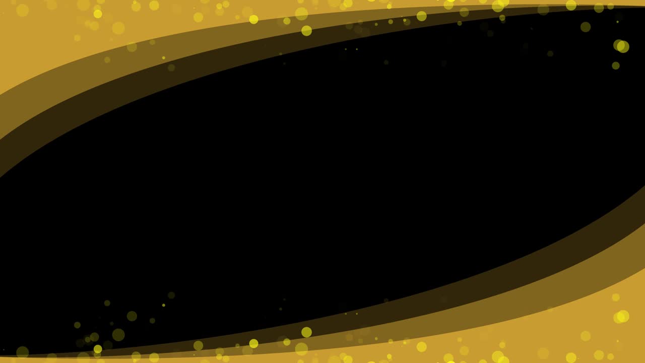 Yellow sparkly top and bottom effects