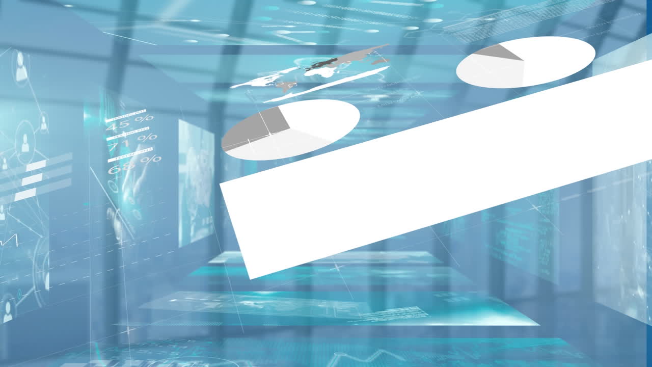 사무실에서 재무 데이터 처리의 활성화