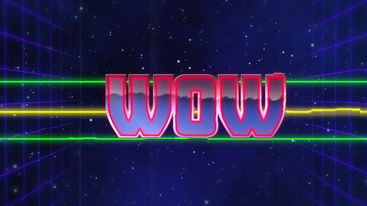 Retro game screen