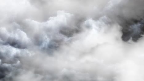 a collection of thick white clouds in the sky with