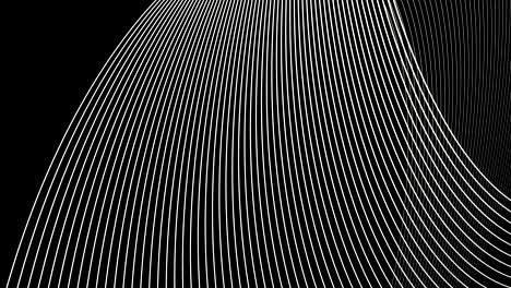 abstract background dancing lines abstract loop geometric black and white