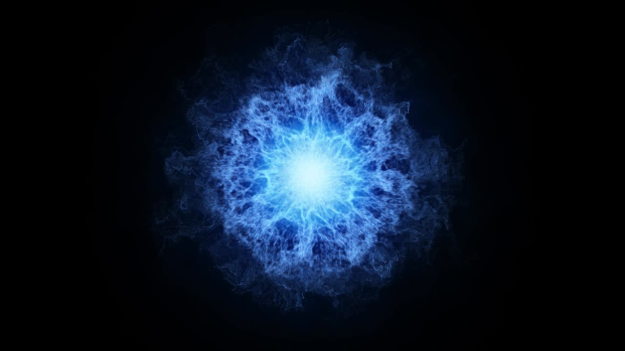 Abstract background with animated plasma