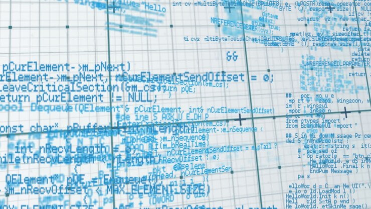 Animation of data processing over grid