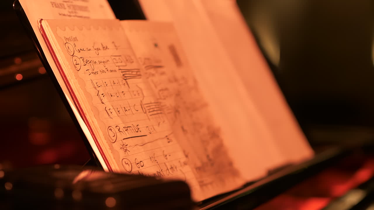 무대 위의 음악가 노트, 모션 뷰 닫기