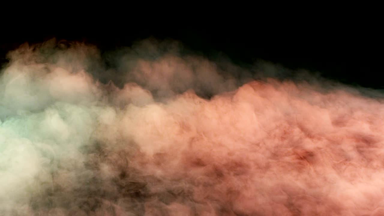 nubes de humo de hielo seco realistas