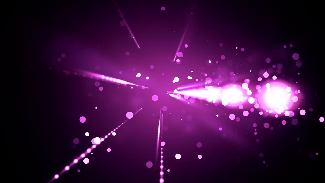 보라색 디코 입자 줄무