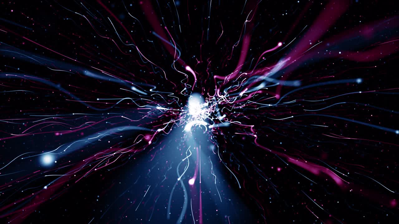 partículas de polvo abstracto luz bokeh títulos de movimiento bucle de fondo cinematográfico