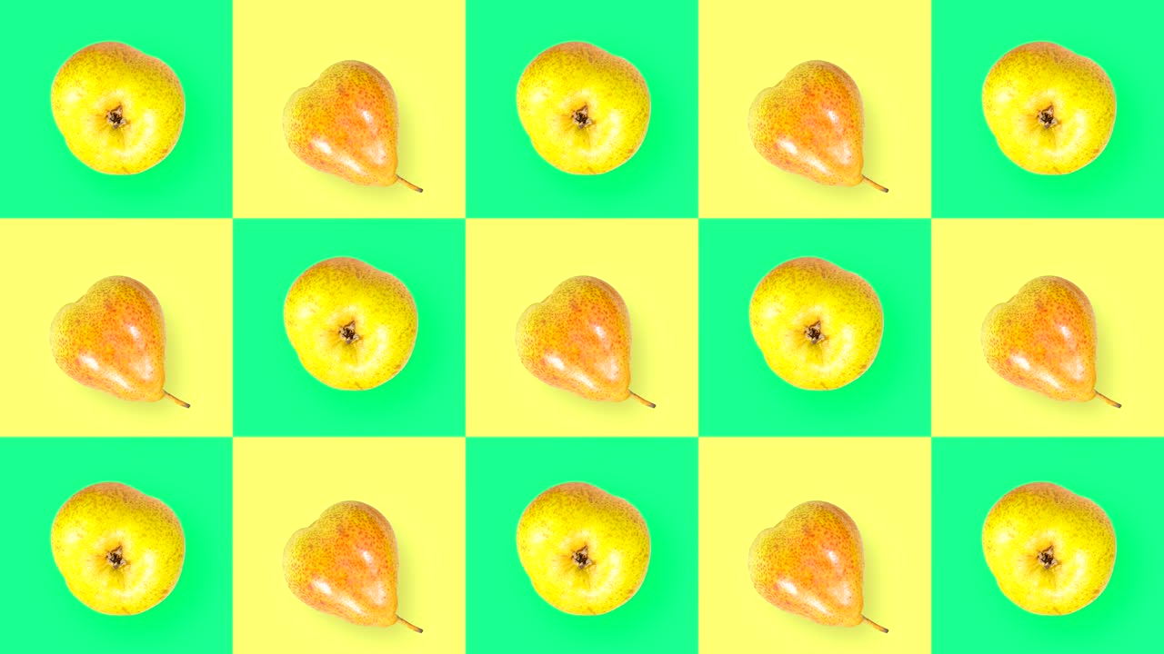 과일과 함께 추상적인 배경