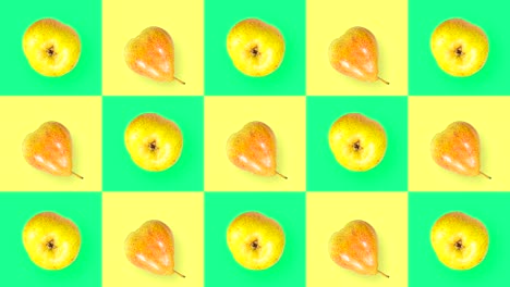 fondo abstracto con frutas