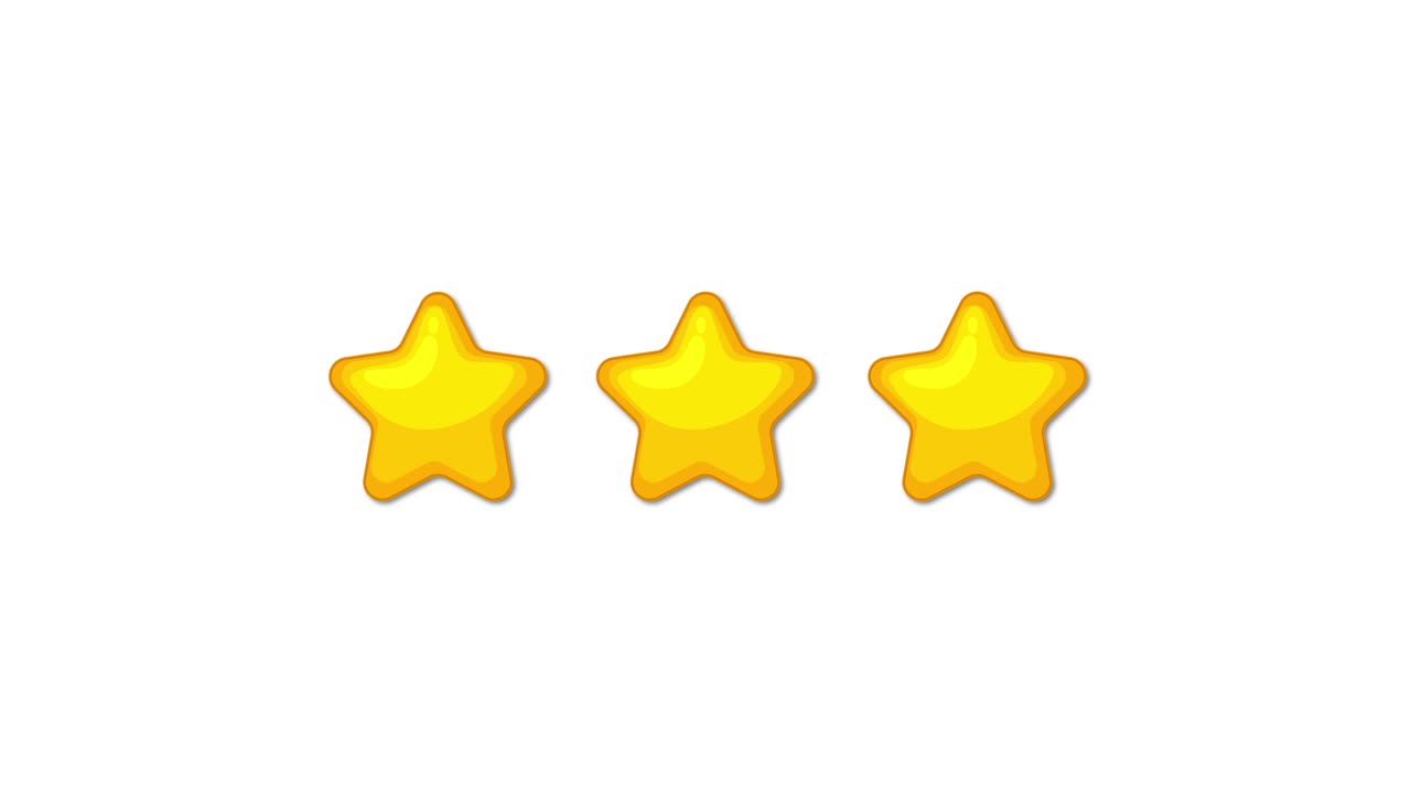 Stars appear and background changes color