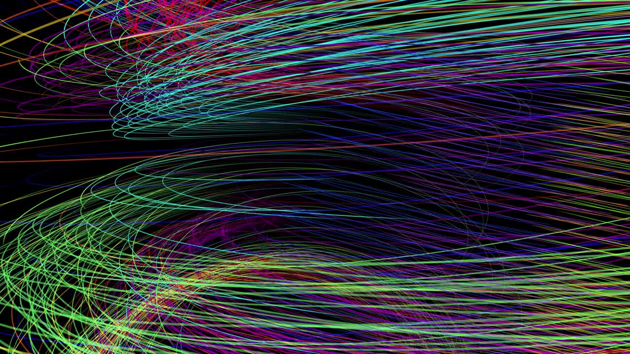 곡선, 파동, 예술, 다채로운 줄, 흐름, 추상적인 배경