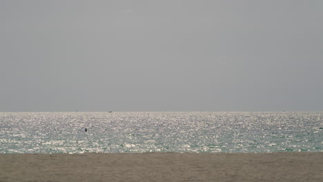 ocean view on south beach in miami, florida.