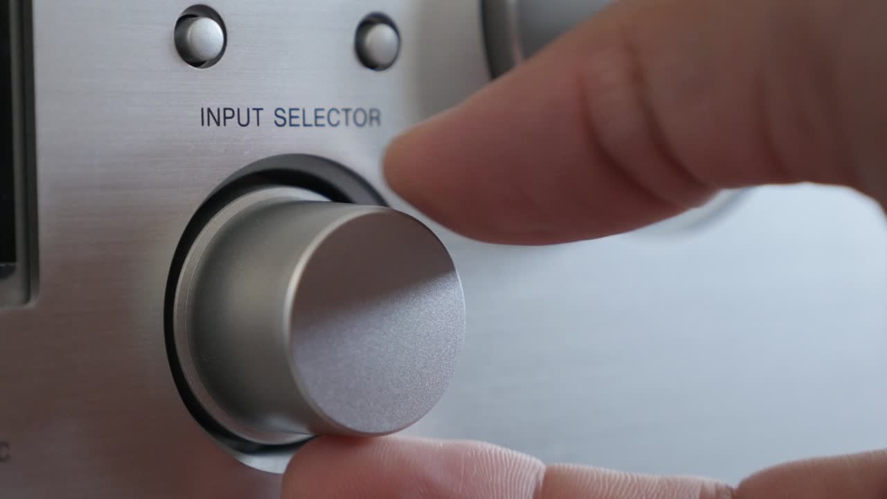 실버 마무리 하이파이 디자인 프 소스 변경 클로즈업