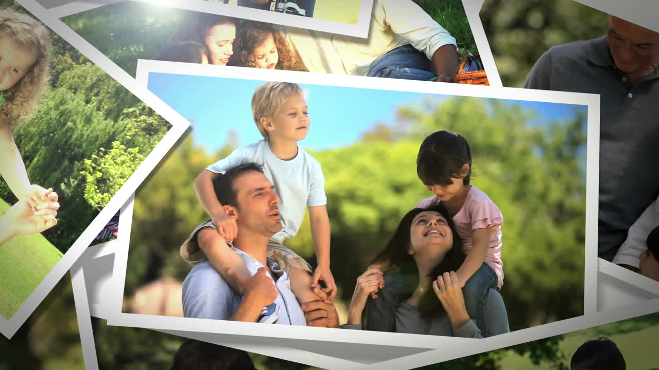 fotos instantáneas de escenas del parque