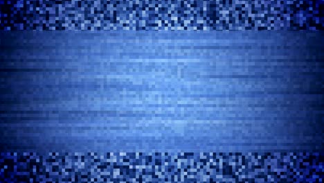 abstract blue mosaic pixels motion background