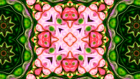 abstract colorful kaleidoscope background movement