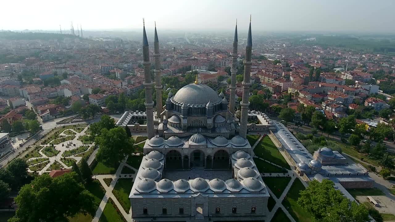 мечеть селимие воздушный эдирне турция