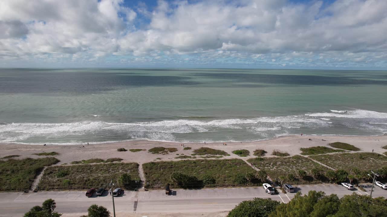 playa de las tortugas aéreas, florida, ee.uu.