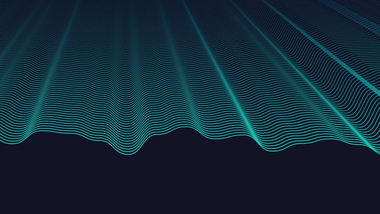 4k의 독특한 추상적인 선