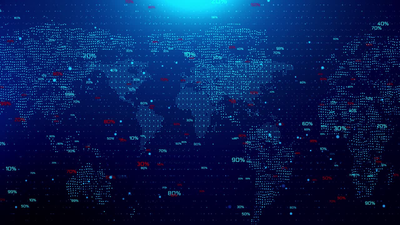 Digital data flow global earth technology 3d connection network background worldwide big data cloud