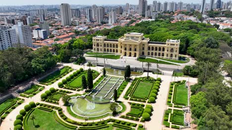 famous ipiranga museum at downtown sao paulo brazil restorative in 2022