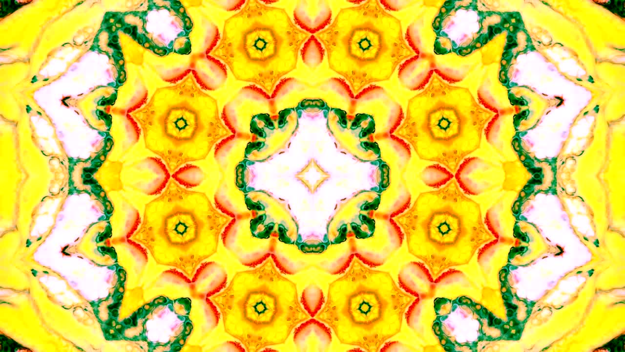 Movimento astratto di sfondo caleidoscopico colorato