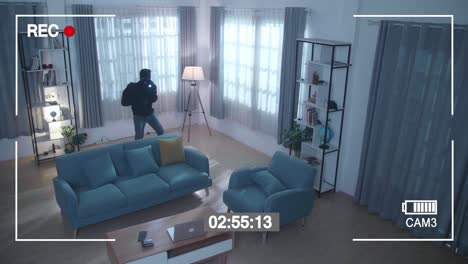 home surveillance - suspicious activity detected