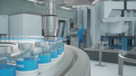 automated vaccine production line