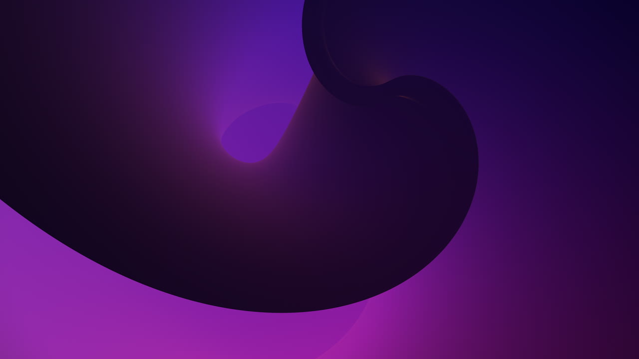 ondas rosadas y moradas que fluyen en un agujero negro