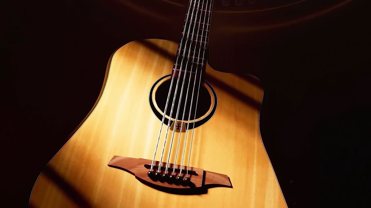 Acoustic Guitar in the Dark