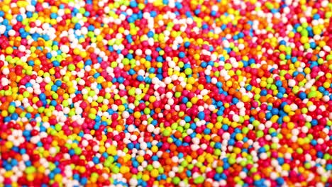 vibrant sprinkles cascading in a dynamic display